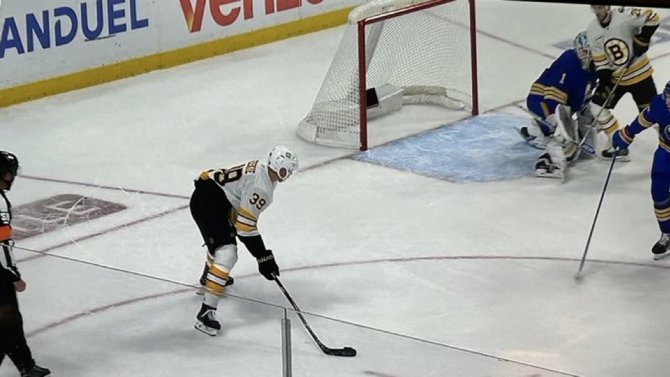 The Bruins lost this game the second that Morgan Geekie’s controller died