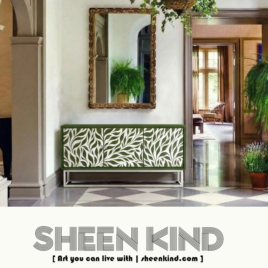 sheenltd's tweet image. Bring #natureinspired elegance home with this #sideboard. Its #handpainted flowing #leaf motif creates a fresh, #artistic look to #contemporaryinteriors.
cutt.ly/btHrHB0M
.
.
#Buffet #ContemporaryStyle #NaturalStyle #Botanical #FurnitureDesign #ArtYouCanLiveWith #SheenKind