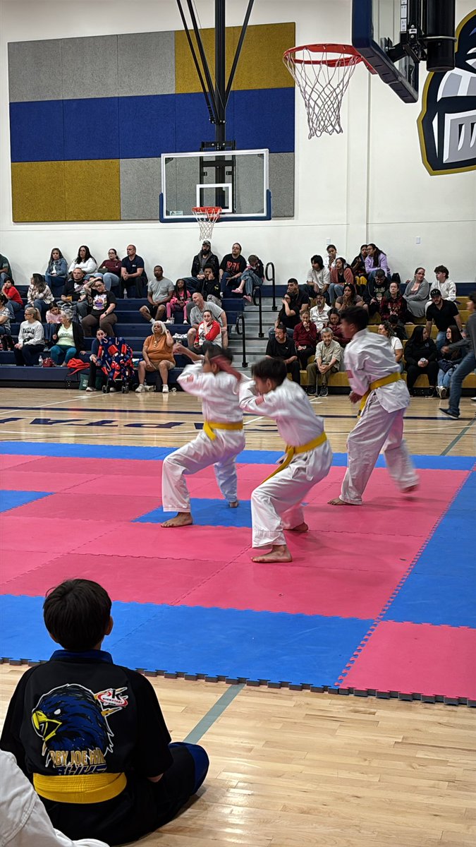 Guillen_Middle's tweet image. Grizzlies showed up and showed out at the Kickstart Karate Tournament! 🥋🔥 Proud of the discipline, focus, and heart our students brought to the mat. Y’all represented with excellence! 💪🐻#AccountabilityEqualsLove #BreakTheCycle