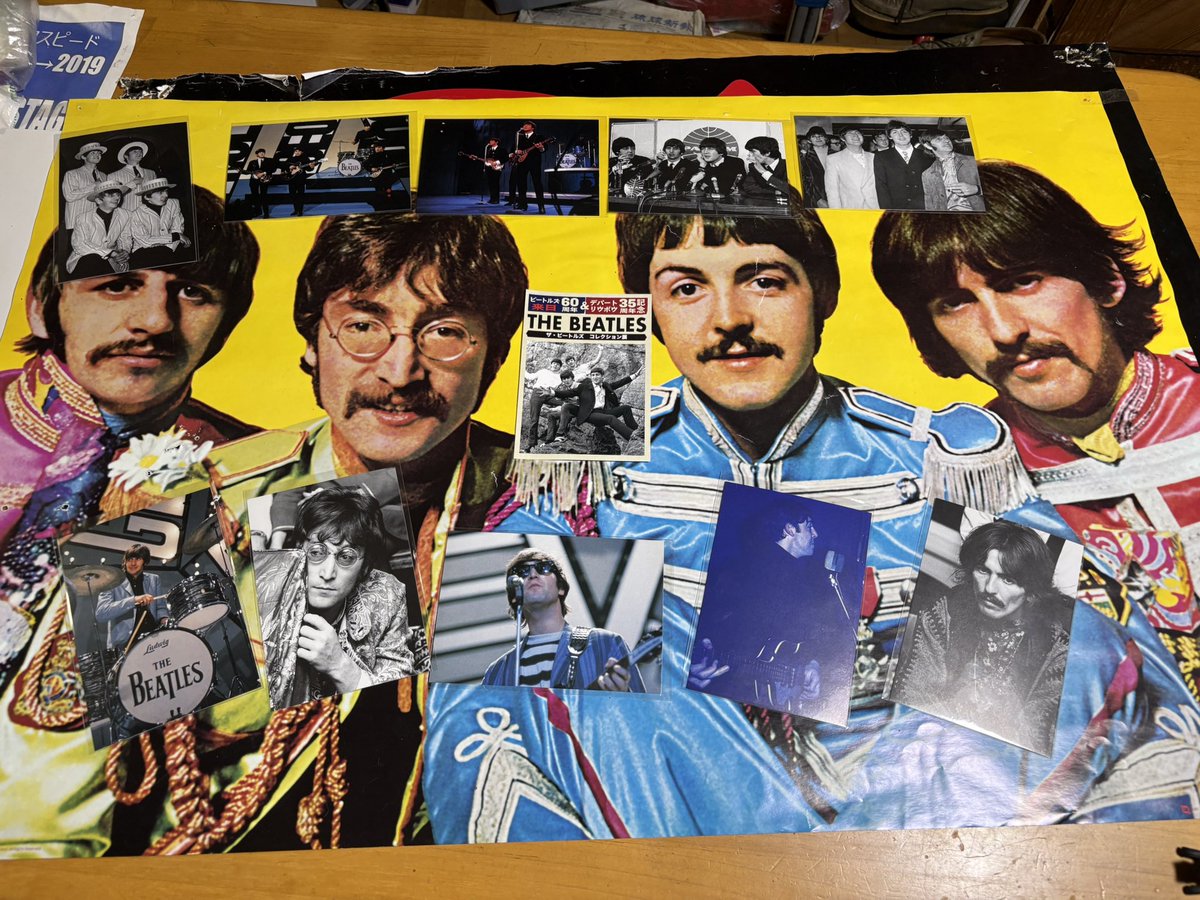 KENKOOKINAWA's tweet image. #ビートルズ
#BEATLES
#写真展
#知名オーディオ スピーカーで
聞けるんだぜ！！
#パレットくもじ 5Fにて
今日17時まで！
昼抜きで行けー！🤣

昨日来た時にポストカード10枚を
2セット買って弟分とトレーディング🃏
お互い譲れないのと欲しいのが被り
仕事前に再び行った！😂

➡︎感動秘話に続く！