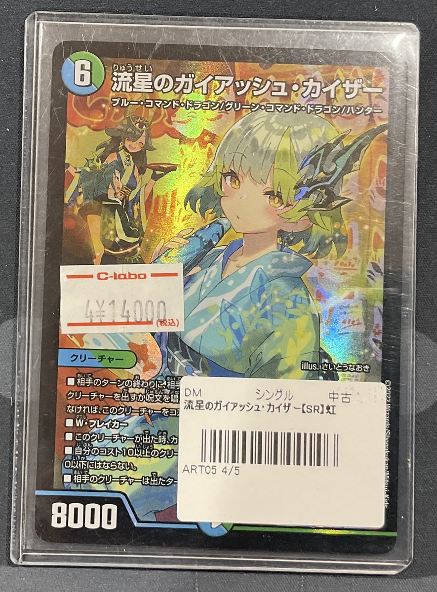 購入し 流星のガイアッシュカイザー 神アート デュエマ 【公式通販】