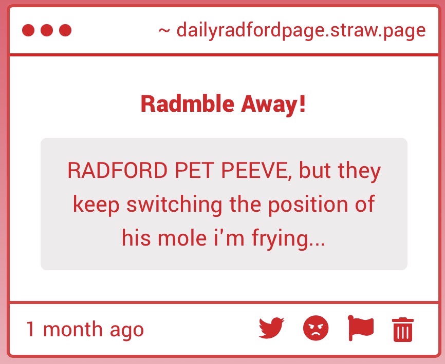🎬💙 Daily Radford ❤️🍿 tweet media