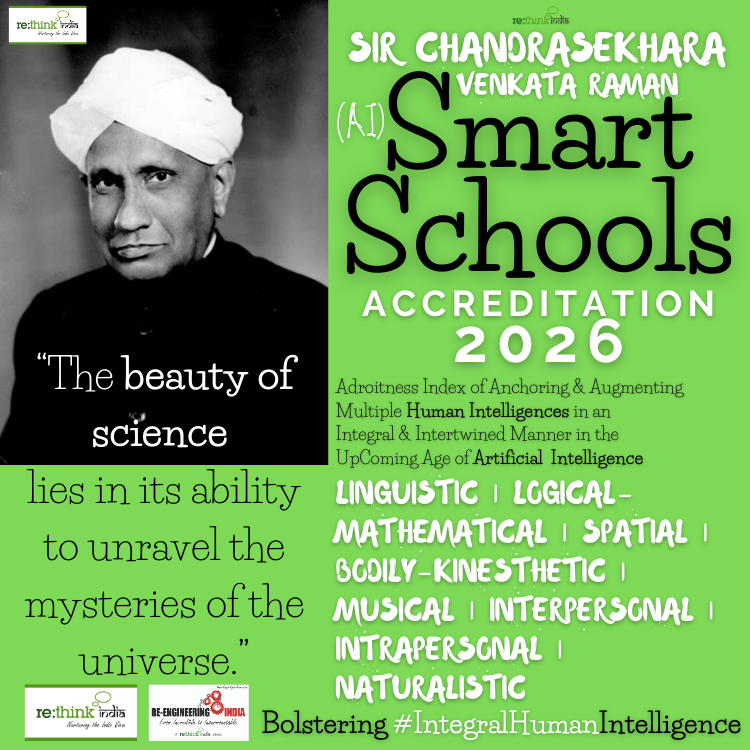 schools108's tweet photo. In the Look Out for Sir C V Raman AI Smart Schools 2026, to be felicitated this upcoming International Day of Light (16th May). Elaborate Nominate Framework On https://t.co/qJxX2cEl1c. 
Ping Dr. Surbhi on 9910050939 for the Elaborate Framework PDF. https://t.co/UFXFwXbvIy