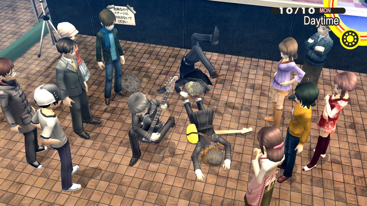 Yu trying to aura farm to save the situation😭