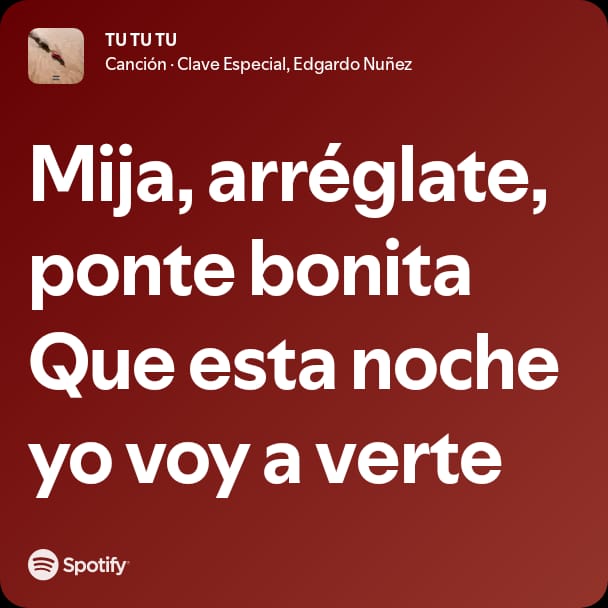TU TU TU // Clave Especial, Edgardo Nuñez
