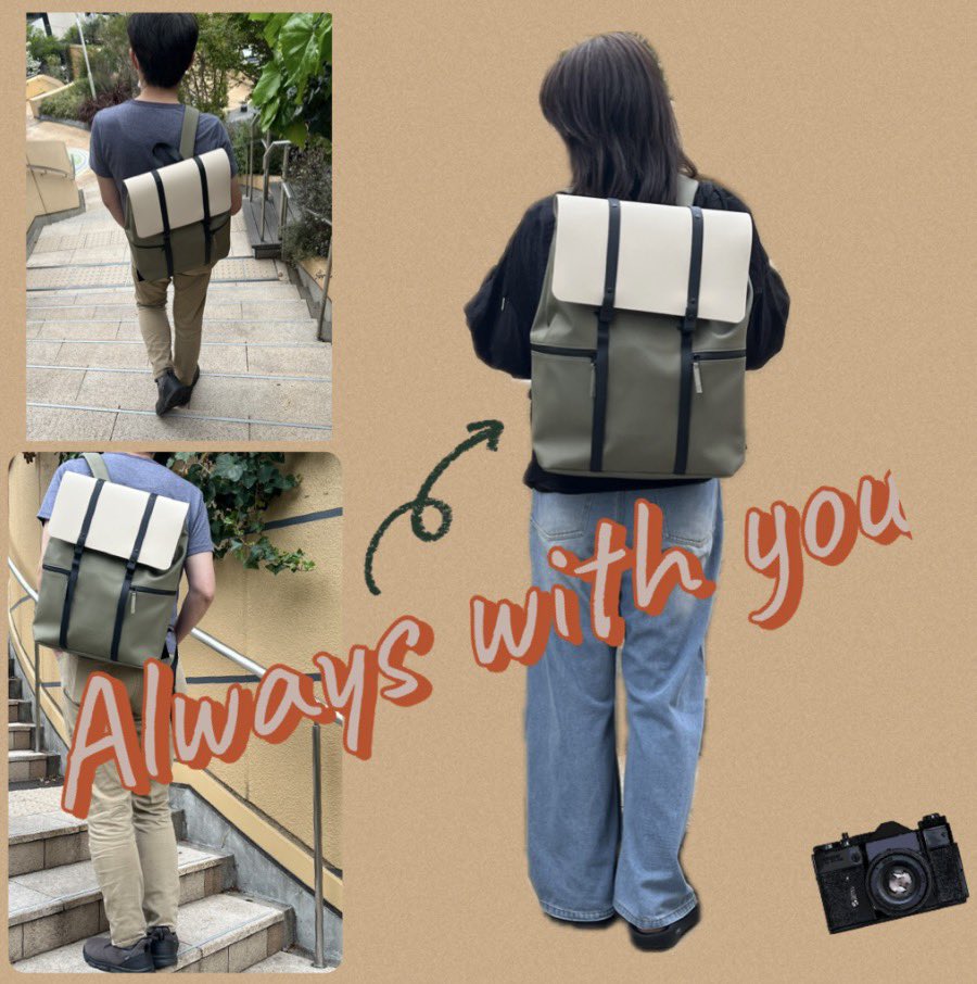 choco51400379's tweet photo. #PR 
ガストンルーガ様
（@gastonluga_jp） よりSpläsh 2.0 Backpack - 16" クラウドクリーム＆セージ/SPBP16SC頂きました！

カラバリも豊富だし16インチのノートパソコン、ノート、必要なものが全て入る！
ユニセックスだから彼とも一緒に使えるの良かった✨️

🏷️リプ欄にお得な詳細載せてます https://t.co/WlCsqv1dEA