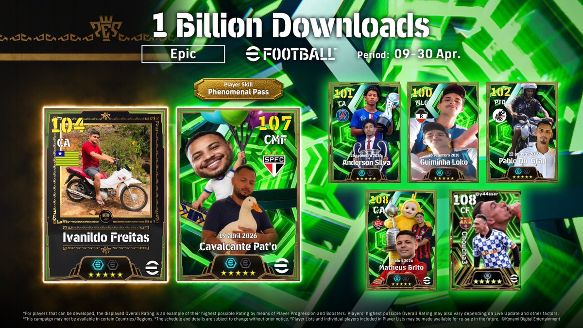 Pads9Pads's tweet photo. @play_eFootball NEW BOX 1BI #konami https://t.co/9opE2oxgYL