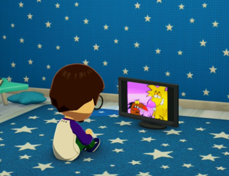 ok they got married the other day but then elmer wanted a divorce

both miis were sad.. and then i gave my mii angry beavers and now he's over the divorce