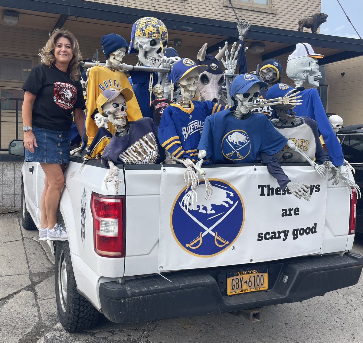 celebratingcher's tweet photo. @AnnaNoelleDua @TheBillsGuys What a game, Scary good 
Go Sabres! 
💙 💛 https://t.co/7IDxEqp4Cd