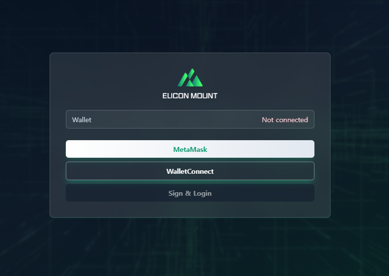 ELICONMOUNT's tweet photo. ⛏️ How to Mine WEB (Step-by-Step Guide)
We’ll share the full mining process in order.
Follow each step exactly — it only takes a few minutes. 

📌https://t.co/1AlENvhzG0

✅ Step 1 — Open the App & Login with MetaMask
1) Go to the ELICON MOUNT website

Open the official ELICON MOUNT site in your browser.
2) Enter the app

Tap “Go to App”.

3) Select your wallet

On the login page, choose “MetaMask”.

4) Connect MetaMask

A MetaMask pop-up will appear.
Tap “Connect” (and select the correct wallet account if prompted).

5) Sign to login

Back on the app login screen, tap “Sign & Login”.
Then confirm the signature request in MetaMask to complete login ✅

📌 Troubleshooting (If you can’t connect)
• Make sure MetaMask is installed and enabled
• Make sure you’re using the correct browser (or MetaMask in-app browser)
• If it shows “Not connected”, refresh and try connecting again

Next step will be posted soon. ✅

#web3 #crypto #PoT