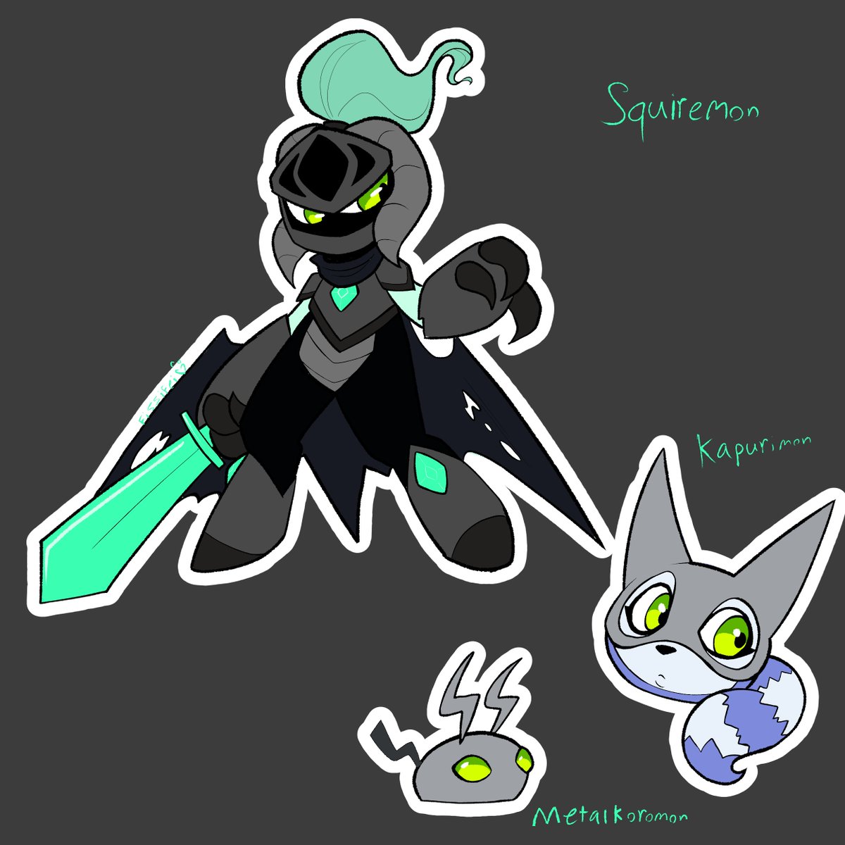 JestieRays's tweet image. #Digimon #soulvester and #eclipse they're so silly hjgtkfdlkv
i'll make their evos soon...after I make them kiss heh
#knighthowler #dandysworldfanart #digimonfanart #digifake