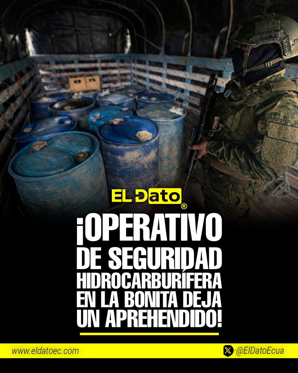 #Urgente ¡OPERATIVO DE SEGURIDAD HIDROCARBURÍFERA EN LA BONITA DEJA UN APREHENDIDO!

Durante el operativo, las autoridades aprehendieron a un ciudadano y retuvieron un camión que transportaba diésel sin la documentación correspondiente, presuntamente de forma irregular.

Estas