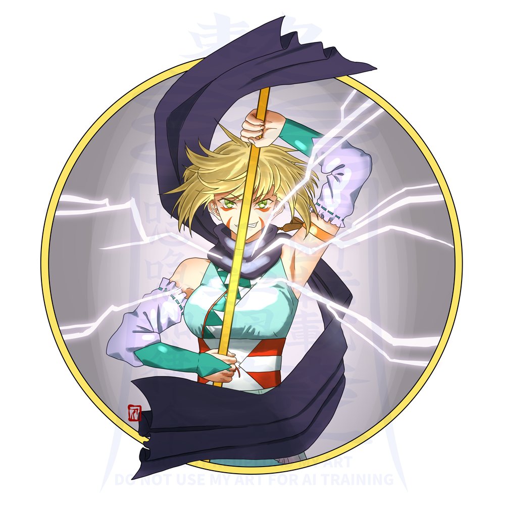 #OC 「覚悟はいいね？」
載せる絵を間違えていたのでいいね下さっていた方ごめんなさい。再アップロードしますﾋﾞﾘｯﾋﾞﾘｯﾊﾞﾘｰ
🙅DON'T REUSE &amp; REPOST
🙆OK LIKE &amp; RETWEET