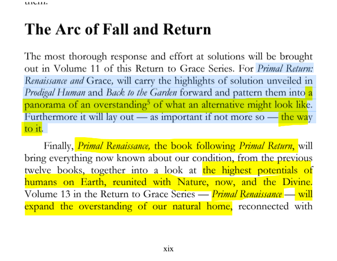 sillymickel's tweet image. *PRODIGAL HUMAN: The Descents of Man* (2016) by Michael Adzema

PREFACE, p. xix

🧵Click this panel for Thread of complete book

14/ 🧵👇 💡📚💙 #PH #ProdigalHuman #PREFACE📖 #TruthWarriors ❕#anthropology🐵 #psychology ☮️ #devolution🐵 #Patriarchy #Civilization #birth #Primal