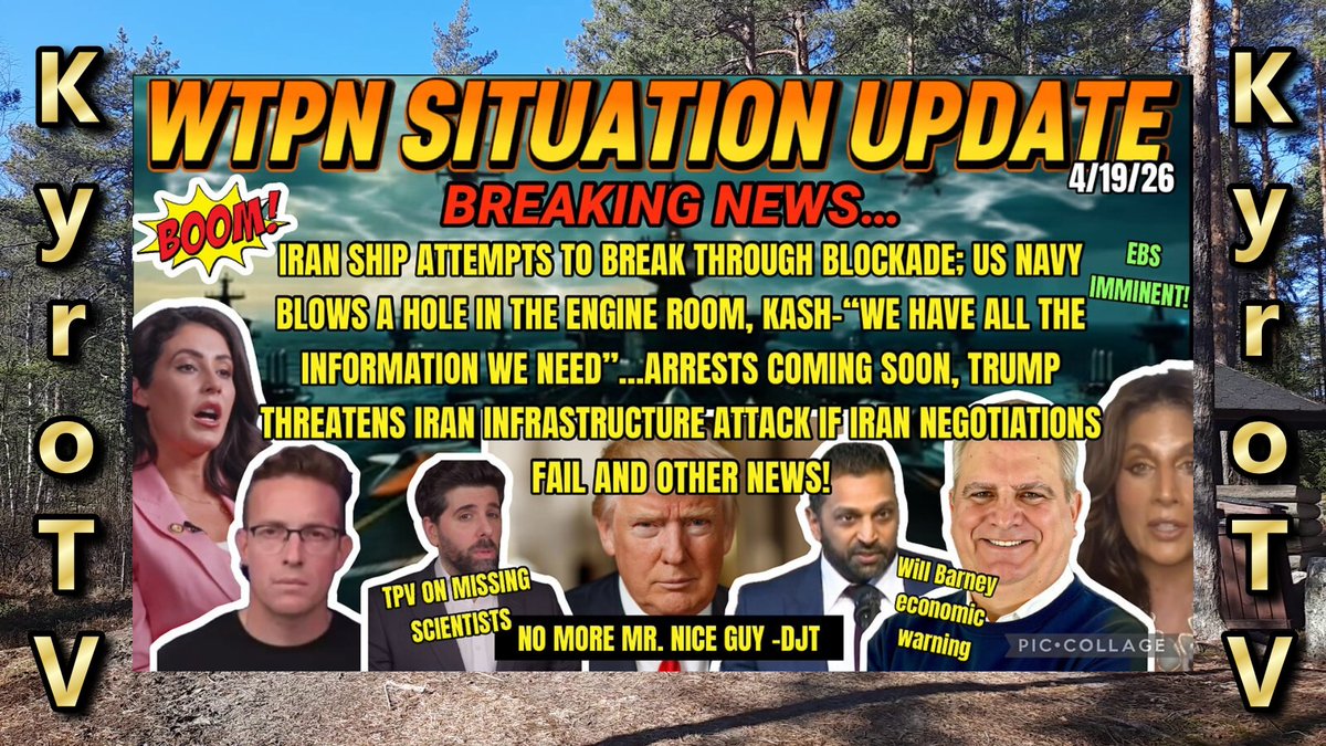 Situation Update - April 19, 2026 (edited version) (Swedish and Russian subtitles)

rumble.com/v78qrj6-situat…
bitchute.com/video/bF2syZ0R…
vk.ru/video678957093…