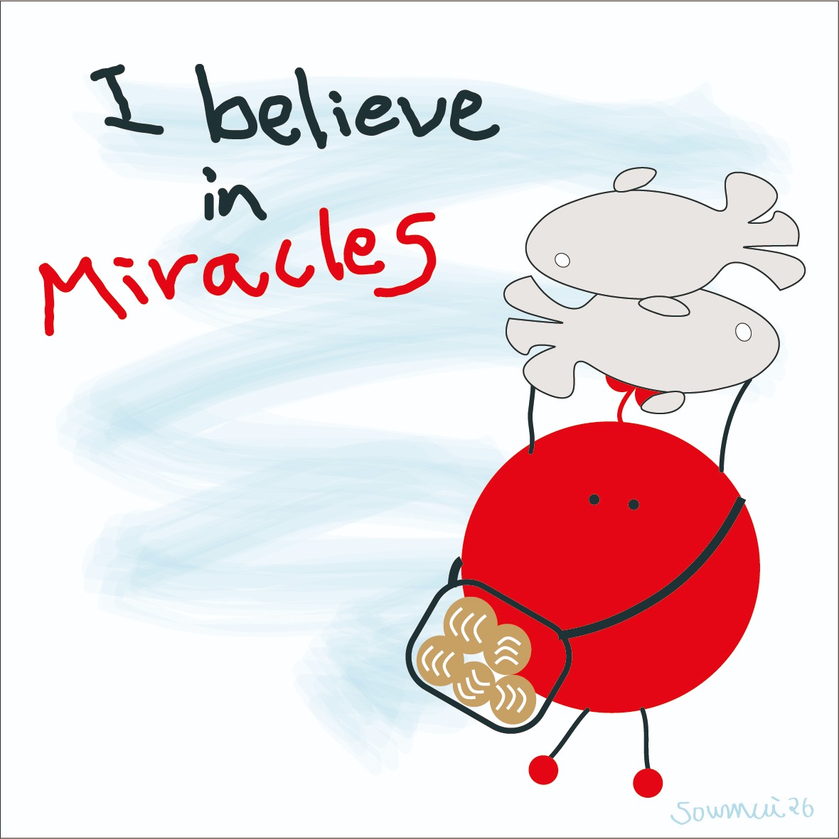 manlai23566's tweet image. 奇蹟之所以能發生, 是因為有人的參與！
那麼, 你能付出甚麼？
#illustrations #artwork #love #hope #faith
@BOGUMMY
No commercial use or reproduction of my artwork.
No copying or imitation.