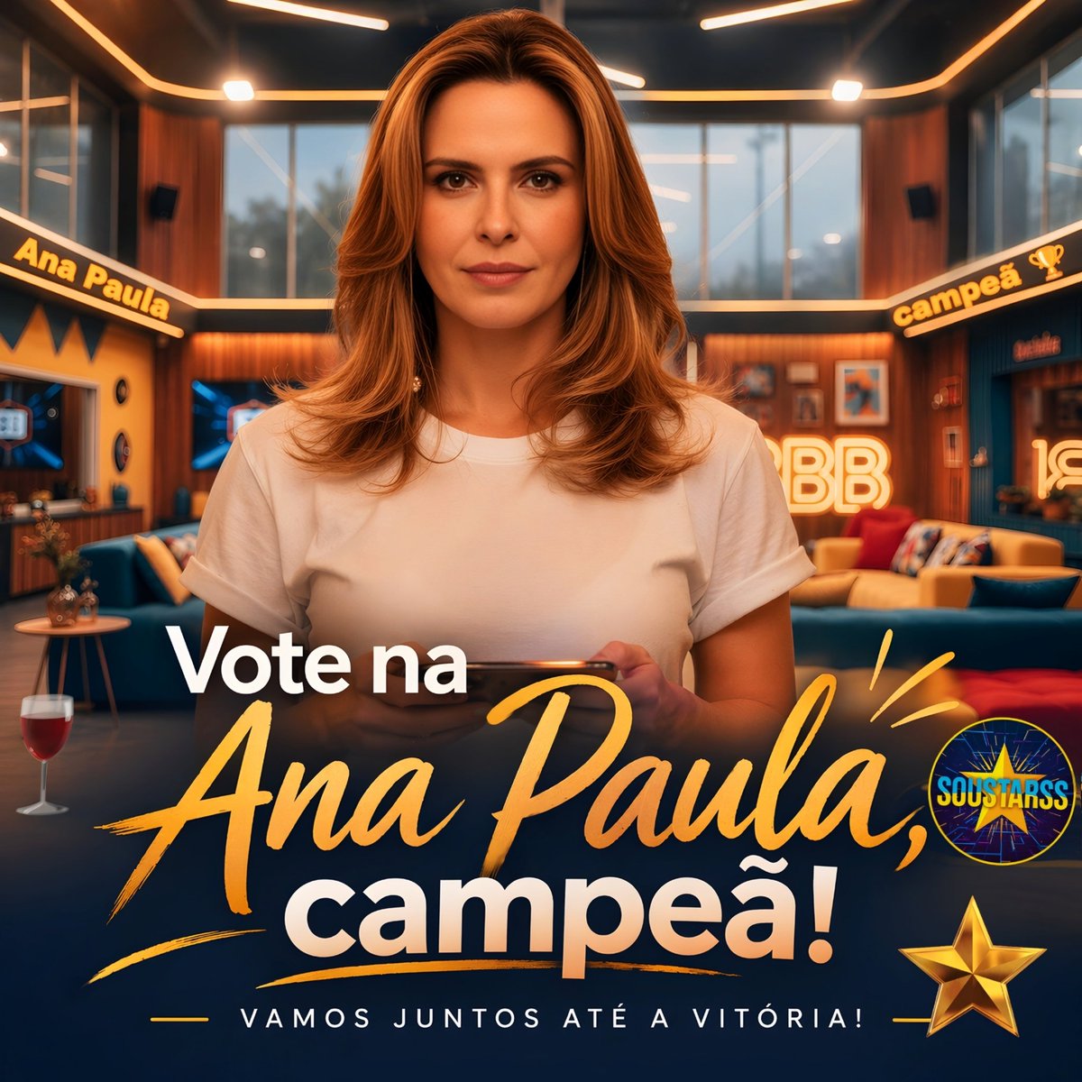 Chegou nossa hora #TeamRenaults 
#AnaPaulaCampeã 
Boraa <a href="/SOUSTARSS/">SOUSTARSS 🌟</a> 
Vote ANAPAULA CAMPEÃ 
#FOCONOGSHOW