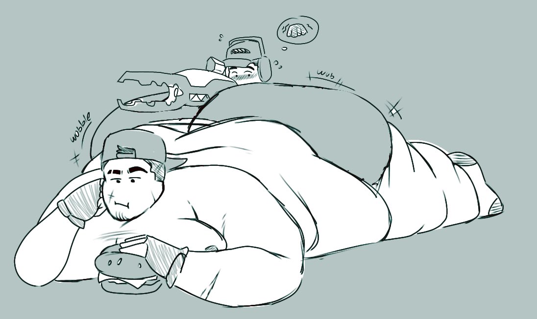 ProBb_WobBl's tweet photo. Banger idea: Fatten up your sniper buddy to use his huge body as a prop for your weapon (he’s none the wiser) https://t.co/mrREFRZGL6