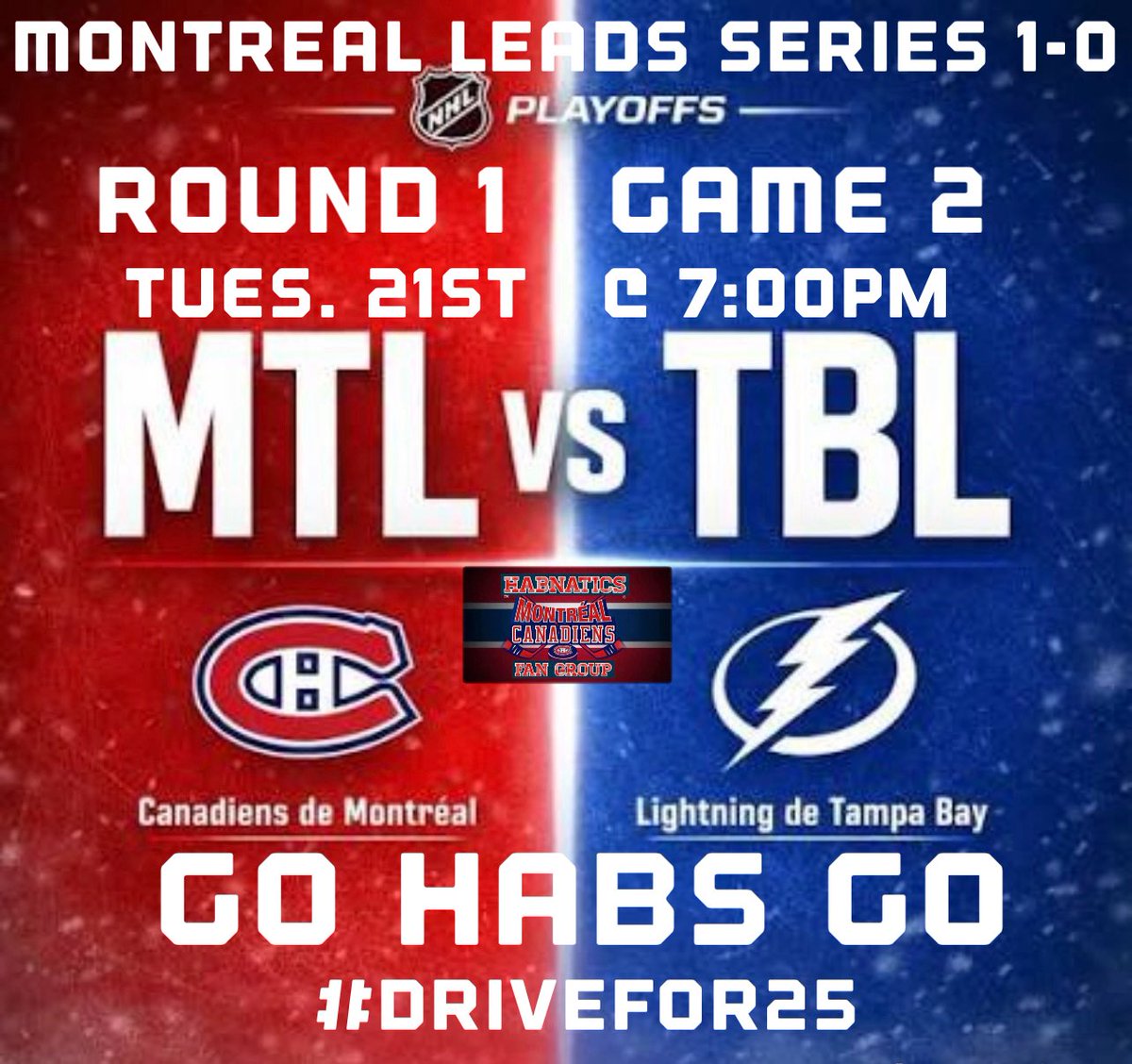 habnaticshockey's tweet image. facebook.com/share/g/1EBn81…
OUR NEXT GAME 

#Habs #GoHabsGo • #montreal #drivefor25 #whynotus #ouithenorth #stanleycup2026 #nhlplayoffs #habnaticshockey