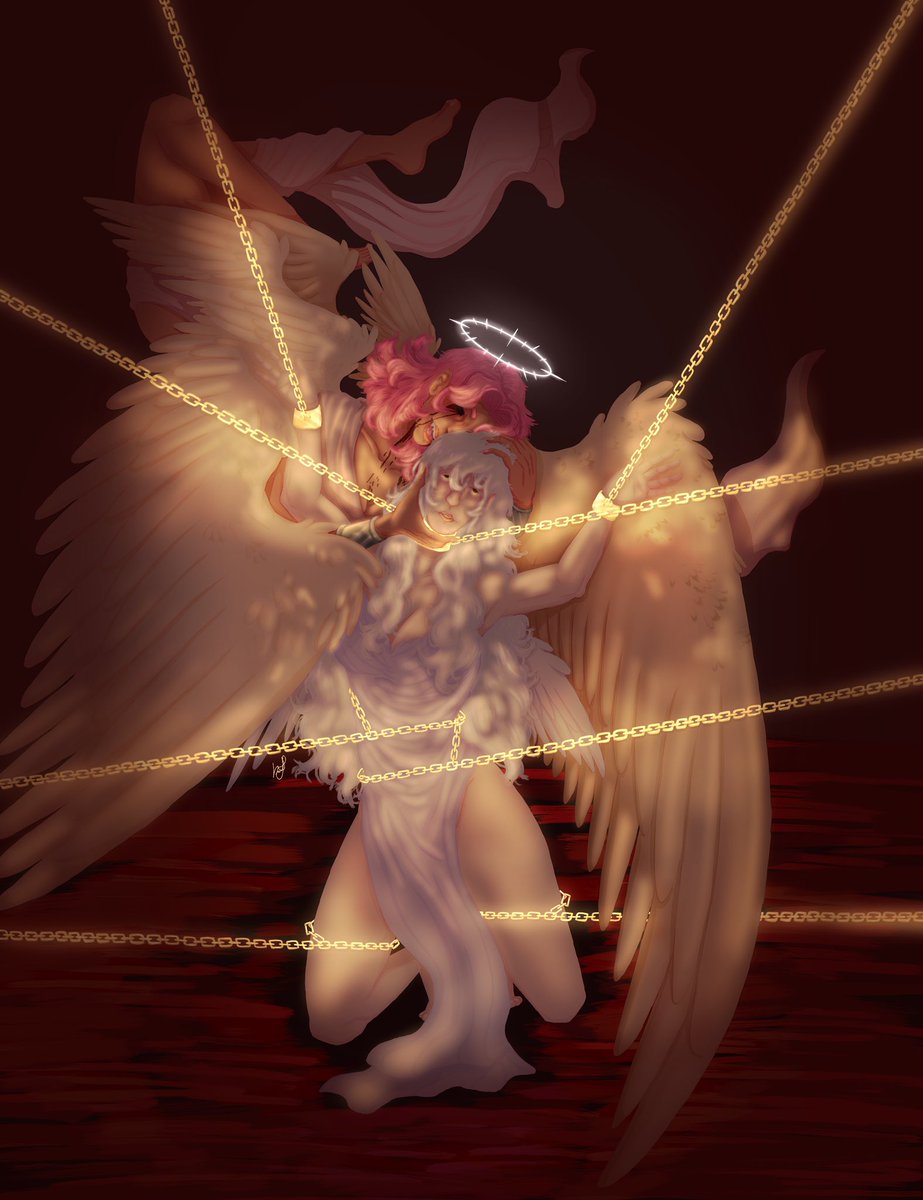 CreepVi's tweet photo. Before the great escape 

#art #ocart #digitalart #drawing #angelart #mycreation #artist #fallenangel https://t.co/B9B7qdNqxK