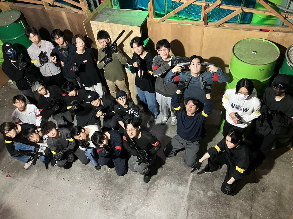 _TUSAC's tweet photo. 第二回新歓サバゲーありがとうございました！！🔥
まだまだオープンチャットのメンバー大募集中ですのでお気軽にdm下さい！
インカレも大歓迎✨
友達誘って気軽に遊びに来て下さい〜！
#理科大
#春から理科大 https://t.co/PIwIMY2K7E