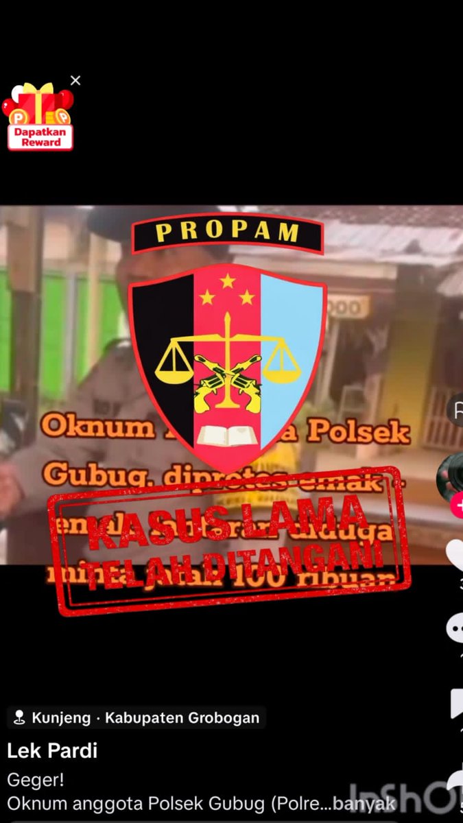 PAdipala's tweet photo. Haloo Sobat Propam

Berikut berita/perkara lama yang telah ditangani Polda Jawa Tengah beserta jajaran

Punya keluhan ke oknum Polisi.? 

Cukup scan QR Code Yanduan Propam Polri atau klik link https://t.co/8CdzkaqviZ dengan dilengkapi identitas dan bukti pendukung https://t.co/uWuo2cZP5U