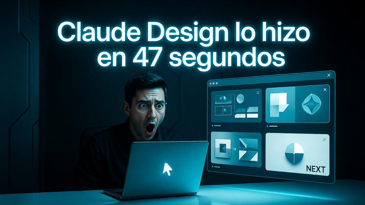 AlfaPrompts's tweet photo. Hoy la tendencia más fuerte no es un modelo nuevo.
  
Es Claude Opus 4.7 + Claude Design.  

La gente está publicando ejemplos donde la IA crea presentaciones completas, wireframes y decks profesionales en minutos.  

Esto ya no es “ayudar a escribir”. Es “pensar visualmente” por vos.👇