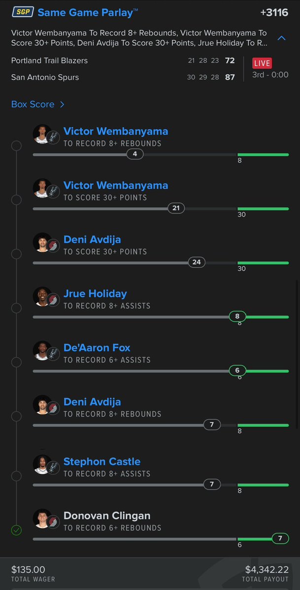 Winning Bets X tweet media
