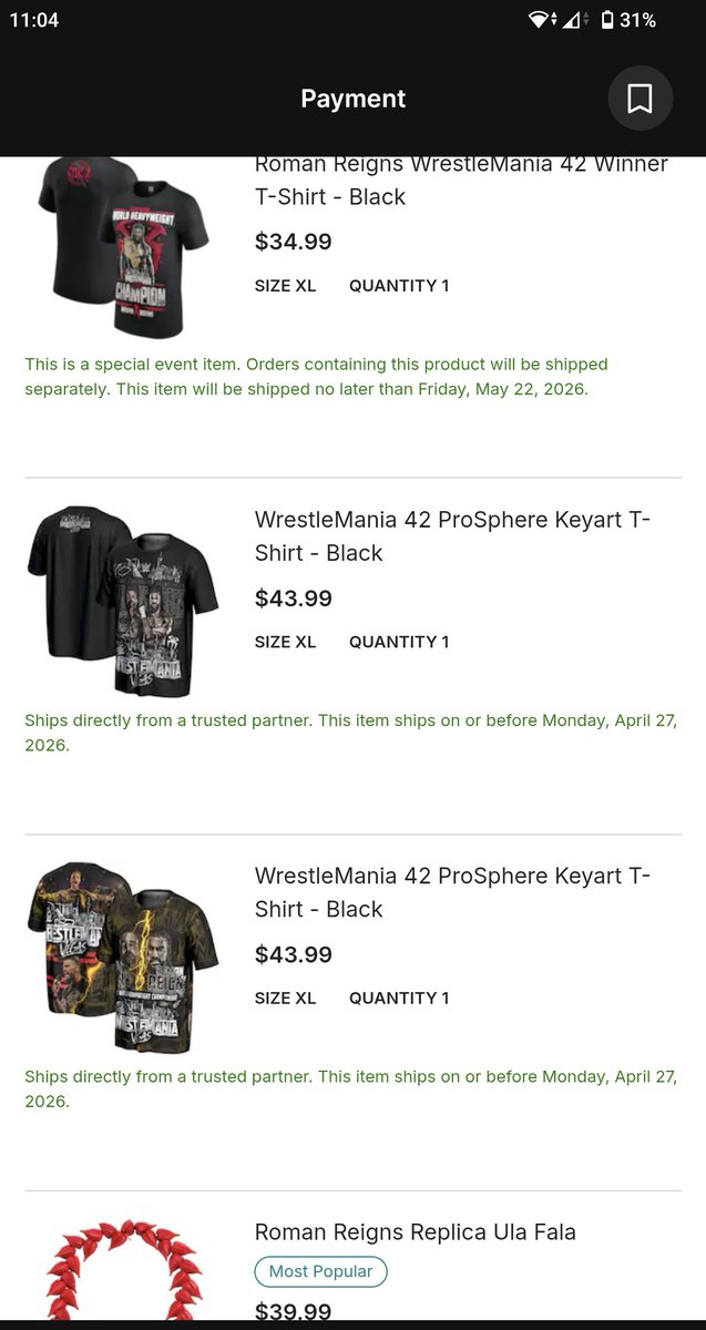 HollywoodShono's tweet image. ☝🏻 Acknowledge me #wrestlemania #wwe #otc @WWERomanReigns