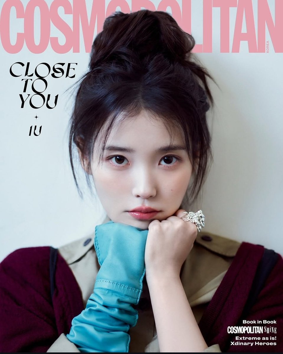 fineshythyeri's tweet image. We got #IU and #Hyeri in a same magazine 🥹