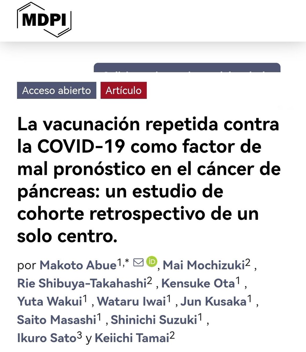 La "vacunación" repetida con ARNm contra el COVID-19 puede alterar el microambiente tumoral del cáncer de páncreas, elevando los niveles de IgG4 y promoviendo la evasión inmunitaria.
Este mecanismo se produce a través del bloqueo de la inmunidad efectora (IgG1), la supresión de