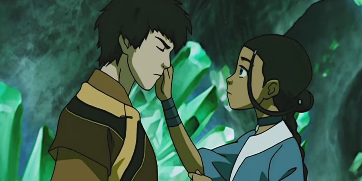 firelrd_zuko's tweet photo. Everyone is so afraid to take risks these days. Netflix, take the risk! Be fun &amp; creative. Go off script. Make history, and money, by making Zutara endgame 😭 https://t.co/1jTCfS7hmY