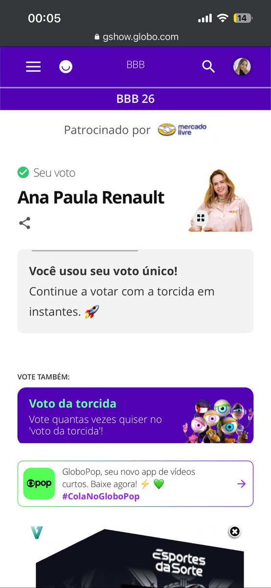 fixyou97's tweet photo. #AnaPaulaCampeã https://t.co/0NUFMZcgW9