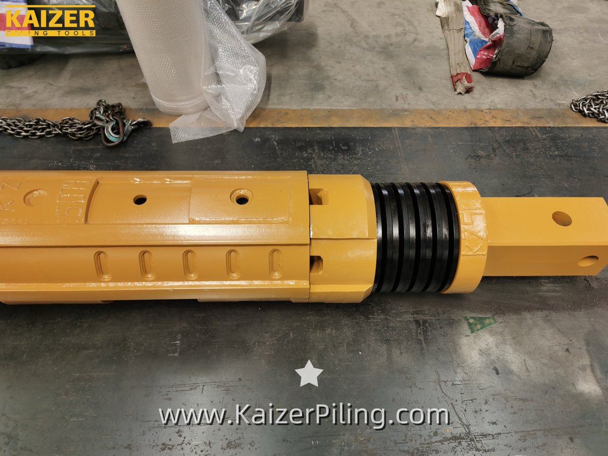 KaizerPiling's tweet image. Retrofit compatibility depends on matching outer diameters and sectional lengths to the host carrier. Data indicates the friction kelly bar for XCMG XR150D and the friction kelly bar for XCMG YUTONG，
#XCMG #Yutong #DrillingTools #HeavyEquipment