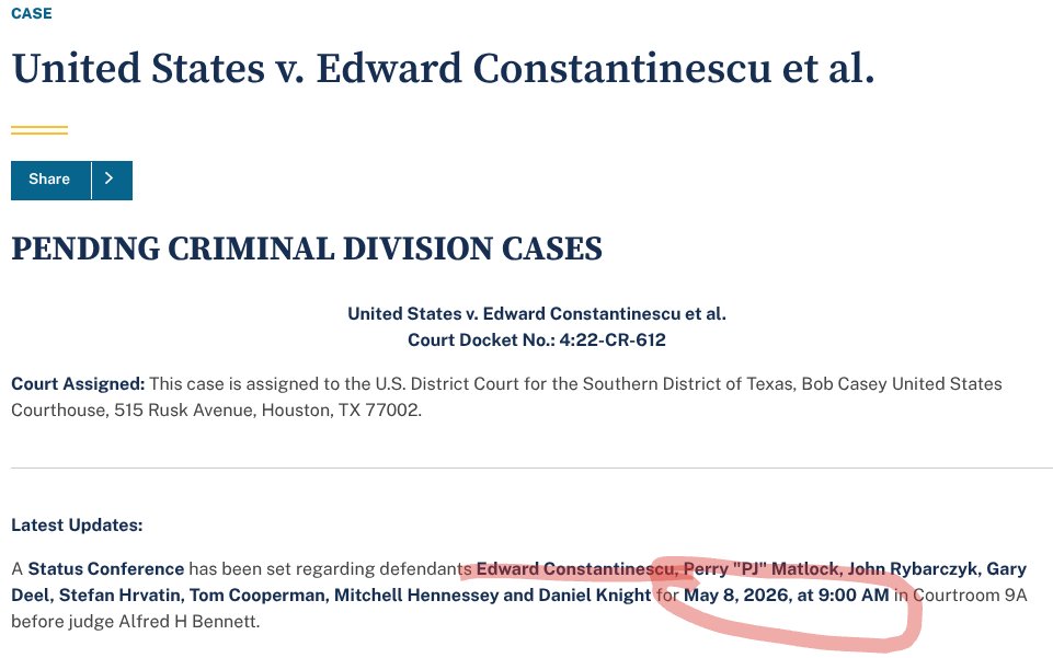 TheClubmember04's tweet photo. Scared? @MrZackMorris Your Status Conference is set with a new judge in just a few weeks (May 8). See you and  @Pjmatlock @Ultra_Calls @notoriousalerts @LadeBackk @ohheytommy @Hugh_Henne soon, Judge Bennett is gonna smack dat ass...@DipDeity  Do the right thing. 

 https://t.co/nFMEfmoFZ0