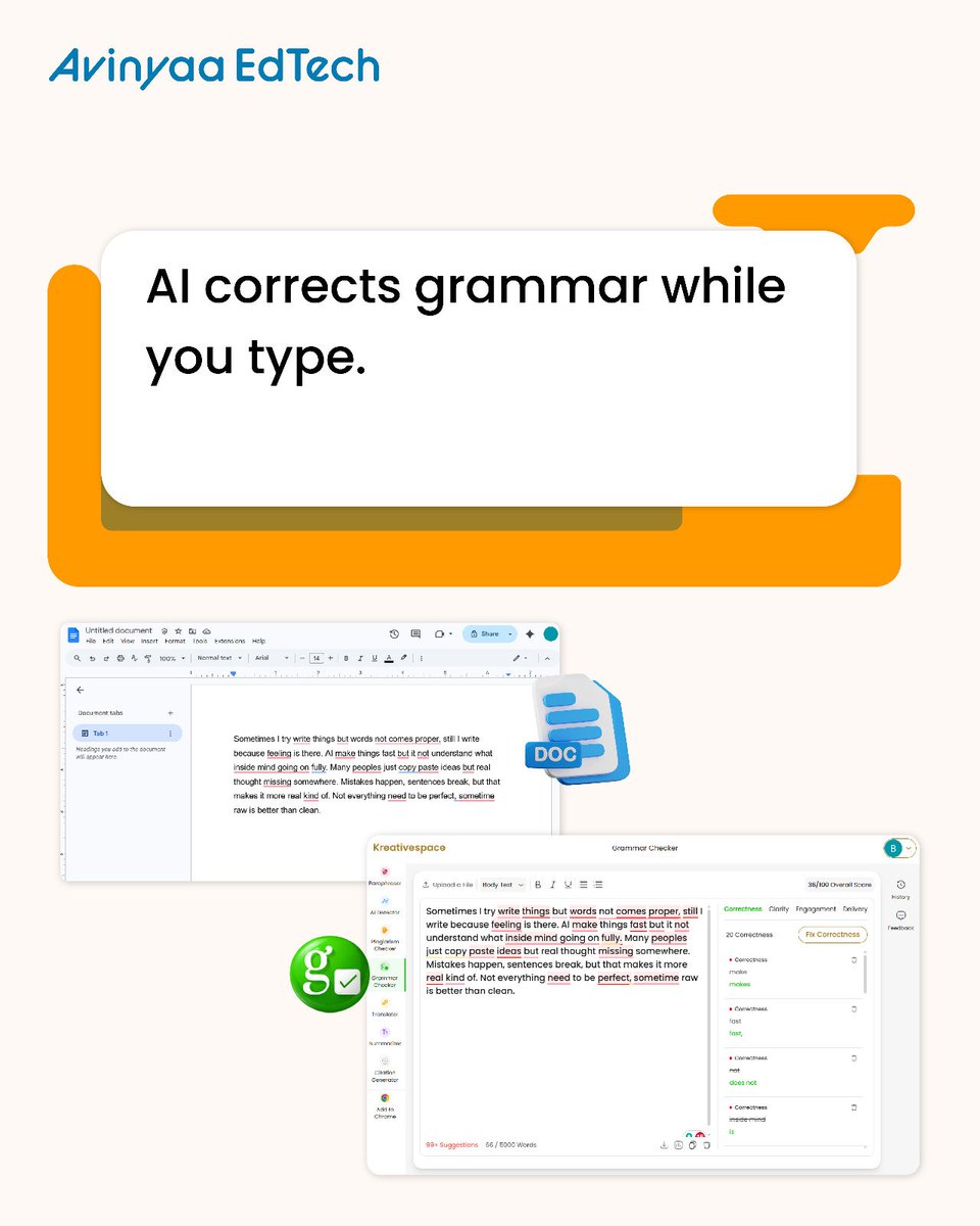 AvinyaaEdtech's tweet image. Weekend plans: writing… slowly… with snacks 😅

Deadlines don’t nap, but we still show up.

#Kreativespace #Student #Students #College #CollegeLife #Avinyaaedtech #tutor #ai #writings #writingtips #writinglife #edtech #lms #studentsuccess #professor #educationmatters