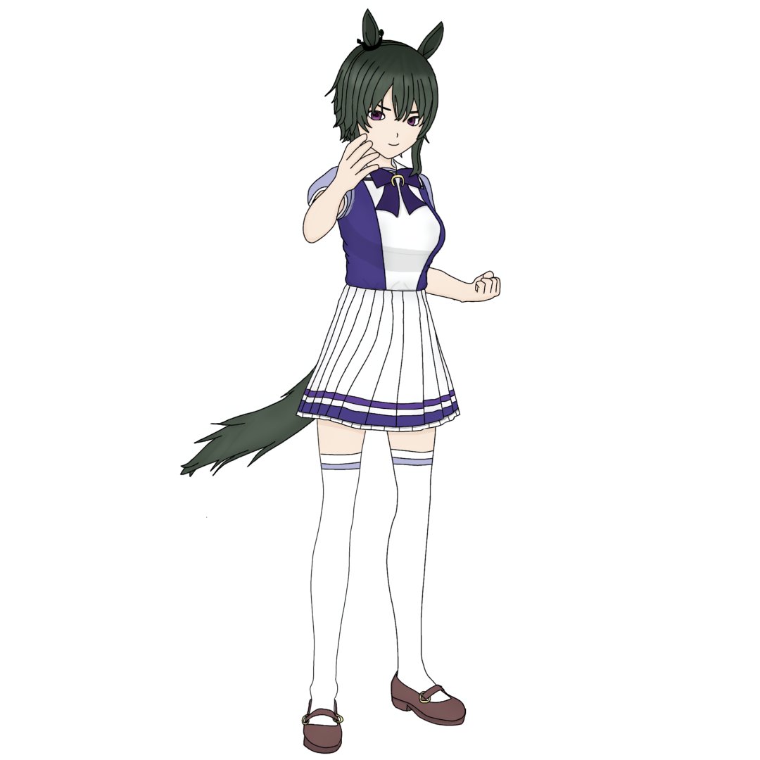 cyber1445's tweet photo. A new version of Glorious Vines in Tracen Academy Uniform

#art #2dart #2d #umamusume #academyunifrom #SchoolUniform #OC https://t.co/nZFKZOCNFW
