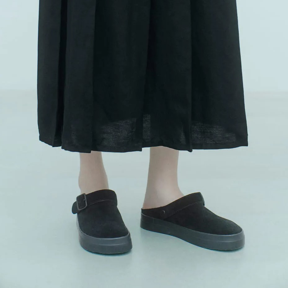 こちらの『レザー ヒールベルトクロッグシューズ』が、本日より全国の取り扱い店舗で順次発売開始。

muji.lu/41BK50e