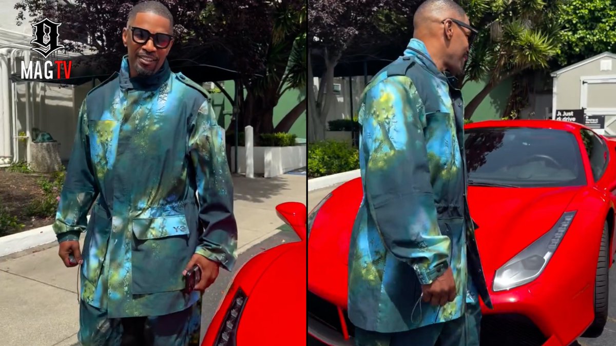 BlackInkChi's tweet image. SEE VIDEO HERE: youtu.be/vH3bMWLl5uk

Jamie Foxx Pulls Out His Ferrari 488 GTB For Town Business! 🚘

#jamiefoxx #ferrari #Ferrari488