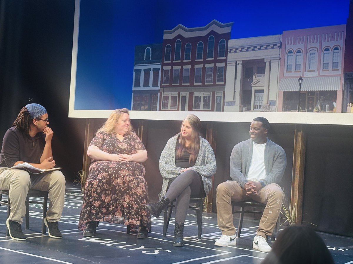 HSIHipHop's tweet photo. Our guy Hope joined an esteemed post conversation at @trinityrep tonight discussing our work and impact in the community https://t.co/IA4MaUhDdX