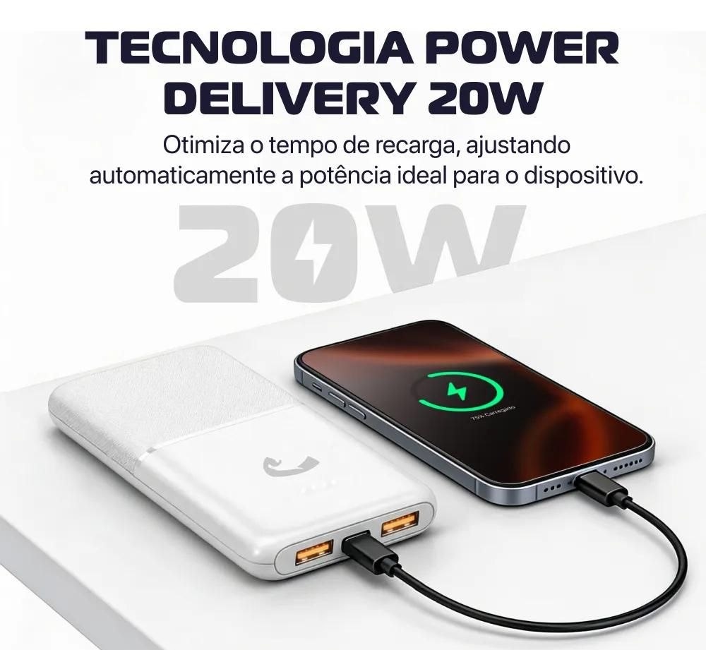 enricodejesussl's tweet image. 🤑 DADO DEMAIS 😻 
✅ Power Bank Amet 10.000mAh Branco ⚡
Carga Rápida 20W!
🔋 1 USB-C + 2 USB-A
📊 Indicador de bateria

💵 Só R$ 46 em até 2x sem juros!

🔗 meli.la/1kh4iMJ

#PowerBank #CarregadorPortatil #CargaRapida #AmetUltraPower #OfertaML #TechBarato