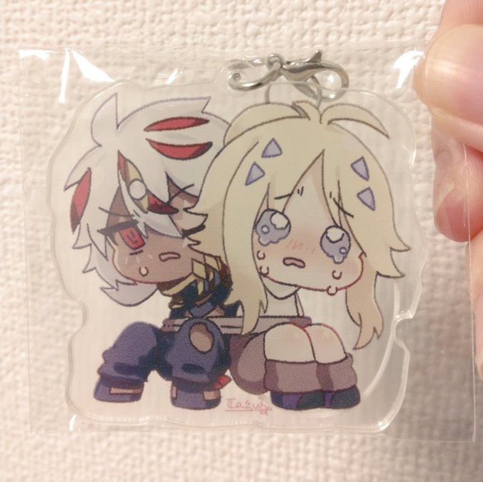 アクキー届きました〜
イベントで頒布予定のアクキー、プレマ、色紙の写真です(色紙は↓に続きます)(1/2)
 #OCGオンリー  #強謙イベント 