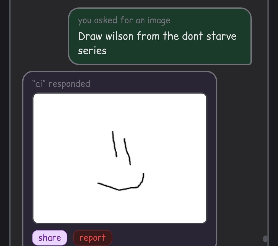 SweetstarSC's tweet image. Asked 4 people to draw wilson #dontstarve