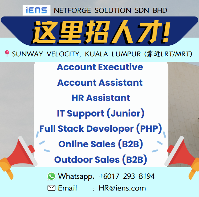 eunicetan9986's tweet image. 有兴趣欢迎whatsapp +6017 293 8194 
#job #jobopportunity #jobhiring #hiring #jobvacancy #工作 #工作机会 #招聘 #招人 #请人