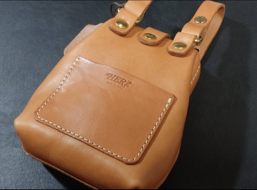 ←Before After→ 口枠ベルトポーチ(E-40) 人生初、ヘルツの製品👍 5