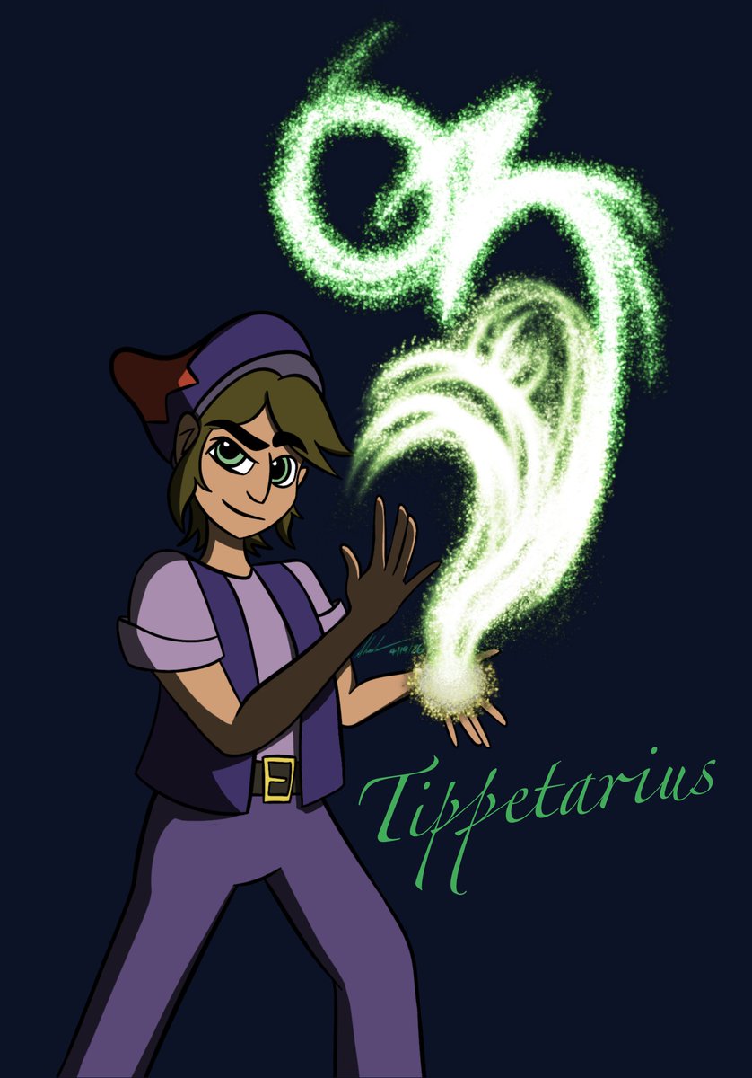 RexShadaoArt's tweet image. Well, I got inspired by Hexed based on the CinemaCon photo.  Here's Tippetarius doing some magic.

#LandOfOz #Tip #PrincessOzma #WizardOfOz #OzmaOfOz #Disney #Hexed #Magic #DigitalArt #Procreate #fanart