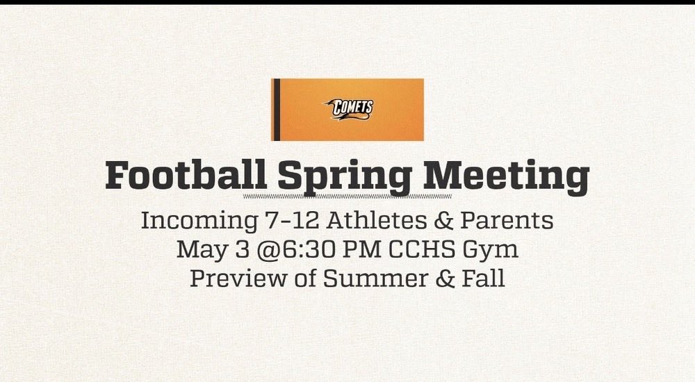 CCCometFootball's tweet photo. https://t.co/Ip6K45jAt6