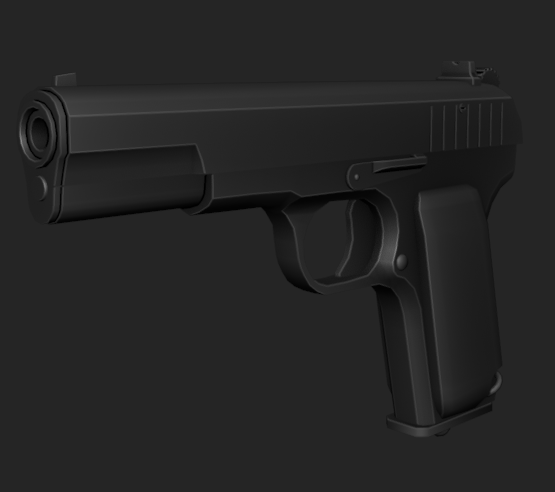MidnightBuilder's tweet image. TT - 33 pistol, need to texture it soon 🫡
#Roblox #RobloxDev