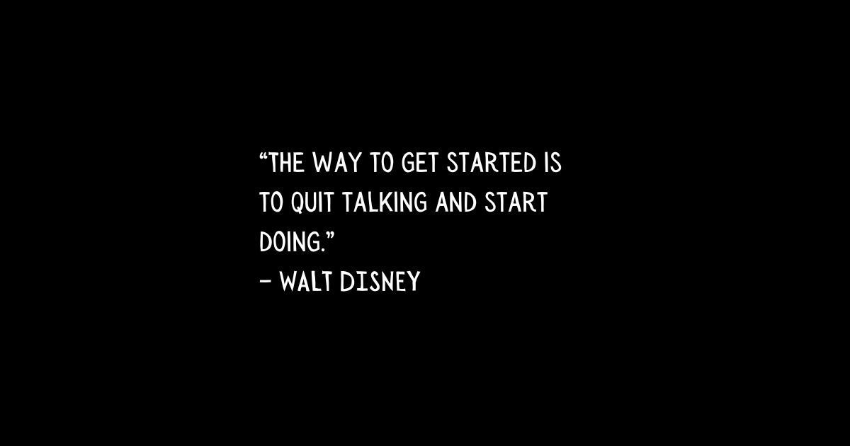 mfaenlle's tweet image. Walt Disney said, "The way to get started is to quit talking and start doing." Simple. True. Let’s break it down.
#Quotes #WaltDisneyQuote #TakingAction
quotes.thisgrandpablogs.com/taking-action-…