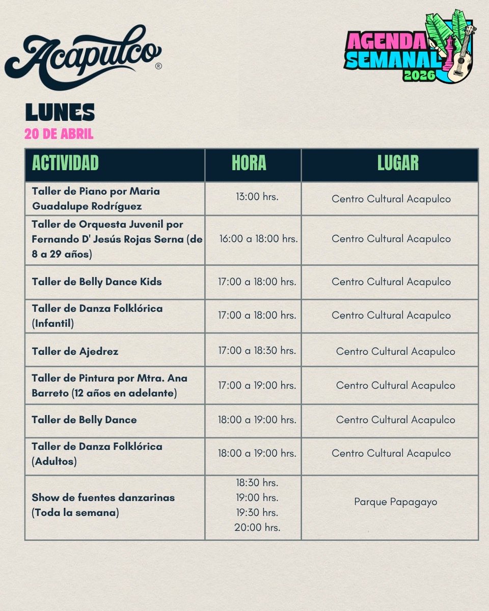 Acapulco tweet media